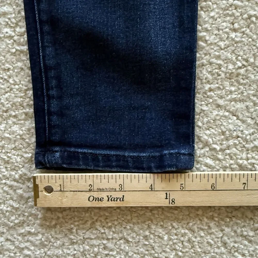 Joe's Jeans Womens Size 32 (34) The Charlie Flawless High Rise Blue Skinny Ankle